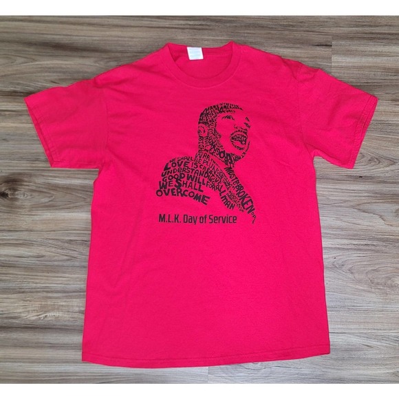 MLK  Jr Day Of Service Tshirt Port & Company - Picture 1 of 4